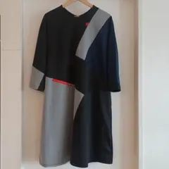 SUPER LADY スーパーレディー　山本寛斎 ワンピース サイズL