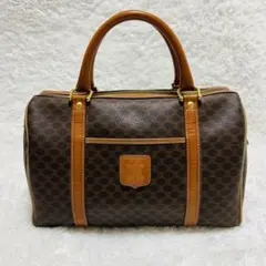 美品✨CELINE セリーヌ ミニボストン ハンドバッグ マカダム トリオンフ