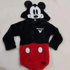 ミッキーマウス なりきり ロンパース80
