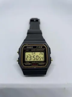 CASIO F-91WG-9QJH web限定モデル ゴールド