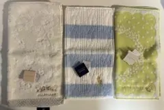 新品ラルフローレン ジルスチュアート　ローラーアシュレイタオルハンカチ3枚セット