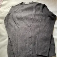 ★ グレー 長袖 カーディガン ★