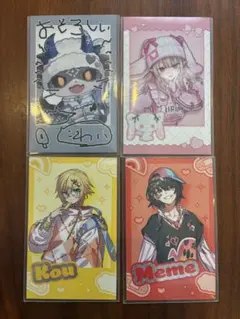 にじさんじ チェキ でびでび・でびる 魔界ノりりむ 卯月コウ ましろ爻