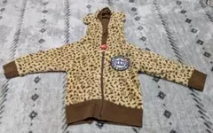 BABYDOLL ヒョウ柄フード付きアウター