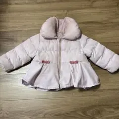 ベビージャンパー　ダウン　リボン　ピンク　Sophitica 処分価格