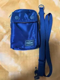 ポーター TANKER MOBILE POUCH アイアンブルー、ネイビー - メルカリ
