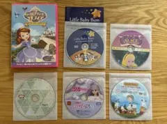 DVD 6枚　ちいさなプリンセス ソフィア、リカちゃん、シルバニアファミリー他