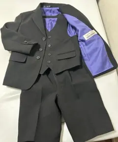 kansai yamamoto黒スーツ 3点 120 入学式 男の子 卒園式