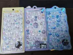 BONBON DROP 立体シール 3枚セット しずくちゃん　正規品