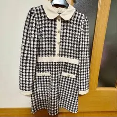 INGNI チェック柄 ミニワンピース M