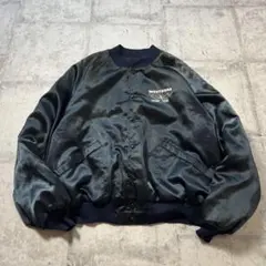 80s90s USA製King Louieスタジャンナイロンジャケット短丈古着