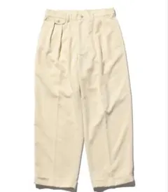 状態良好★ビームスプラス+　PE チノ　ワイド　オフホワイト　М