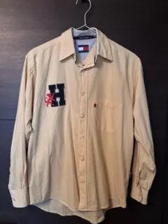 TOMMY HILFIGER イエロー　長袖シャツ