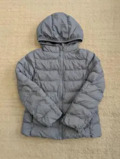 UNIQLO キッズ ダウンジャケット 130cm 水色