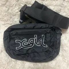 xgirl ブラック ボディバッグ カバン ショルダー