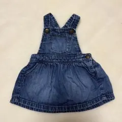 No.212 GAP denim 女の子　ジャンパースカート　サイズ70