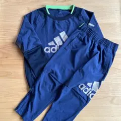 adidas ネイビー ジャージ 130cm