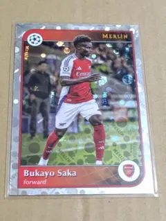 BOX HIT 2025 TOPPS MERLIN UEFA ブカヨ・サカ