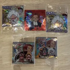 ワンピース ホログラムステッカー 5枚セット
