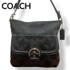 COACH シグネチャー ショルダーバッグ ワンショルダー キャンバス y2k