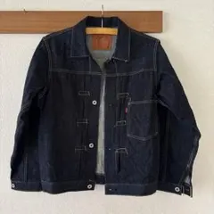 デニムジャケット ライダース スカルボタン - メルカリ