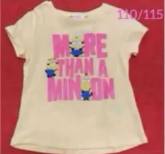 ☆新品☆H&M Tシャツ　ミニオン　イエロー　110/115 ②