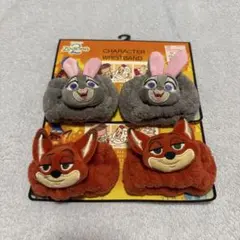 しまむら　ズートピア2 リストバンド　ジュディ　ニック　ディズニー　フェイス