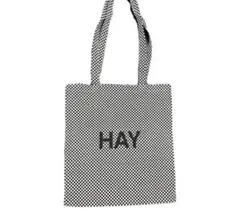 【新品】HAY エコバッグ チェッカーフラッグ柄