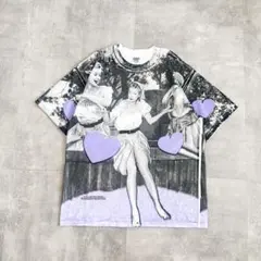 90s~ I LOVE LUCY アイラブルーシー 総柄 フォトプリントTシャツ
