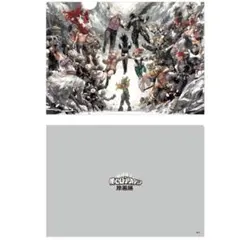 ヒロアカ 原画展 グッズ クリアファイル キービジュアル