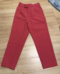 AZUL ピンク ストレートスラックスパンツ