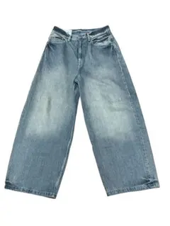 H&M スーパーバギー　ブルー　28/30