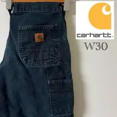 Carhartt（カーハート）ダックペインターパンツ/30/ブラック/US古着