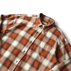 《好配色》00s HOBBS CREEK“オンブレ“チェック シャツ