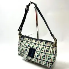 まいママ様専用　フェンディ　ズッカ　FF金具　ワンショルダー　ハンドバッグ