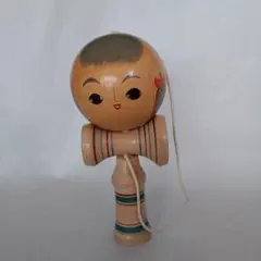 こけし型 けん玉 木製 民芸品 郷土玩具