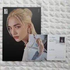 straykids maxident ミニポスター ラブレター ヒョンジン
