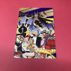 ナツコミ ワンピース 特製ダブルステッカー ステッカー カード ①