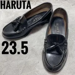 HARUTA タッセルローファー　23.5cm ブラック　日本製のサムネイル