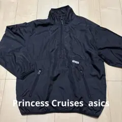 Princess Cruises アシックス　ハーフジップ ナイロン　ジャケット