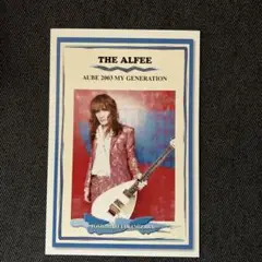 THE ALFEE 高見沢俊彦様のポストカード