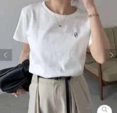 タグ付き新品　CAPRICIEUX LE'MAGE 1ポイントＴシャツのサムネイル