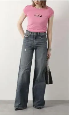 d 様専用　DIESEL ピンク 半袖Tシャツ