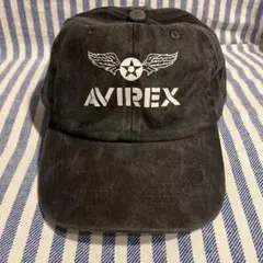 AVIREXヴィンテージブラックキャップ新品