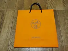 HERMÈS オレンジ ショップ袋 大