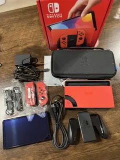 【完品】Nintendo Switch 有機ELモデル マリオレッド