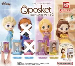 M*N様 ディズニーキャラクター　Q posket ミニチュアコレクション2