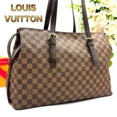 ルイヴィトン LV ダミエ チェルシー ショルダーバッグ トートバッグ S13のサムネイル