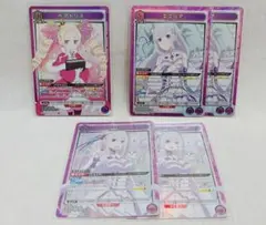 ユニオンアリーナ リゼロ ベアトリス SR☆2パラレル - メルカリ