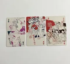 鬼滅の刃 吾峠呼世晴 原画展 トランプ 煉獄杏寿郎 3枚